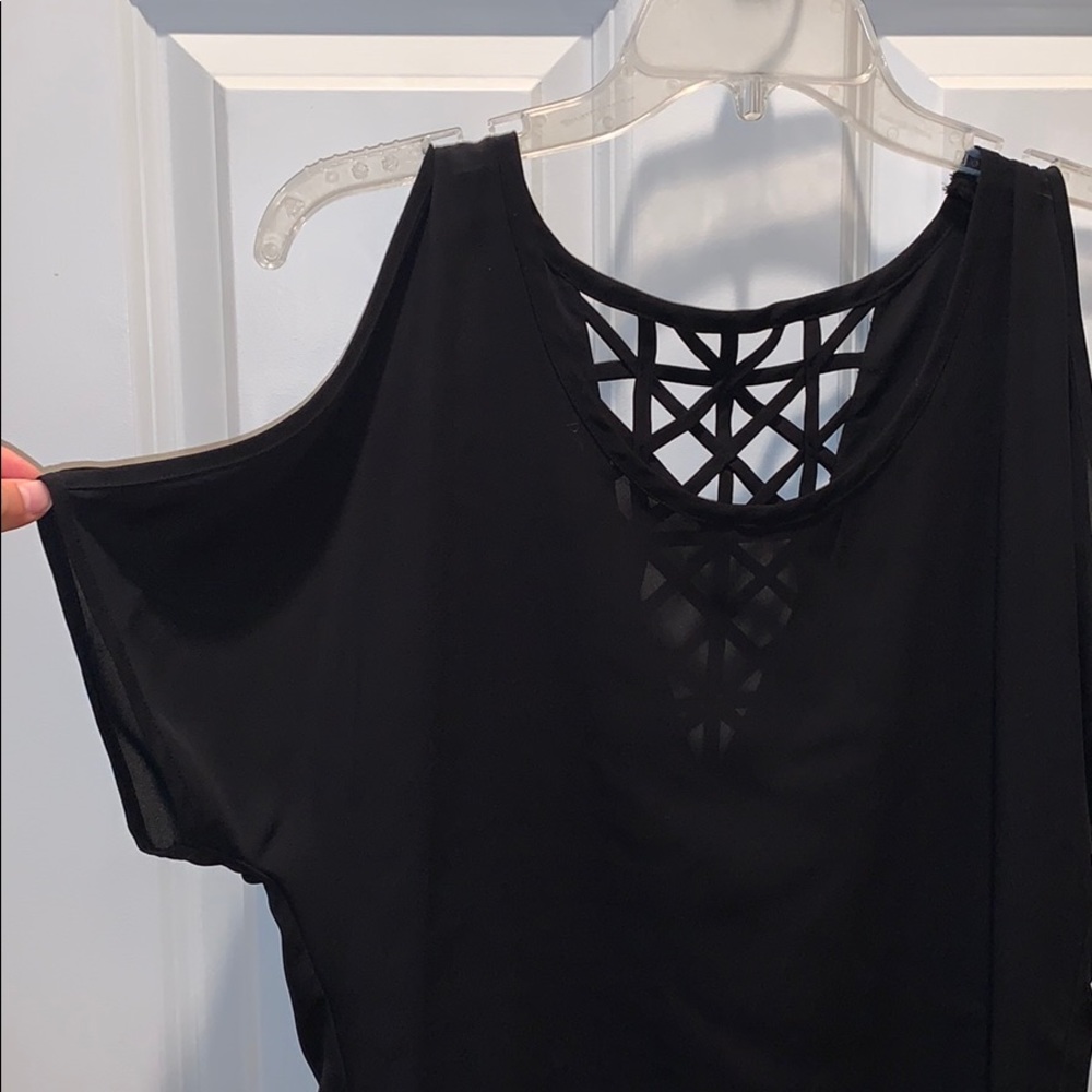 BCX black blouse